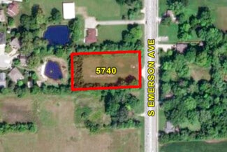Plus de détails pour 5740 S Emerson Ave, Indianapolis, IN - Terrain à vendre