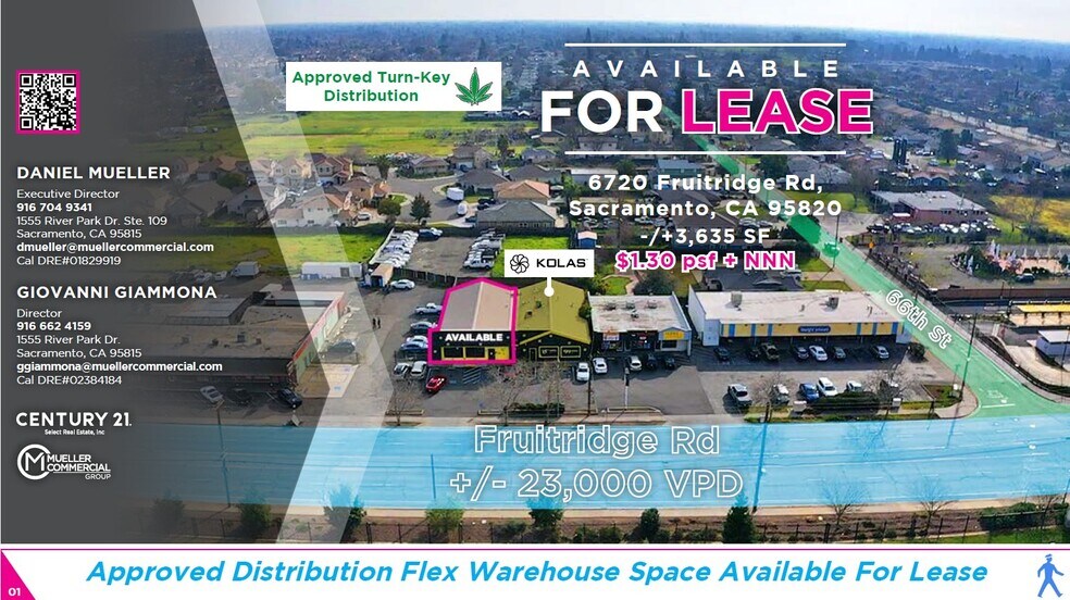 6720 Fruitridge Rd, Sacramento, CA à louer - Photo de l’immeuble – Image 1 sur 6