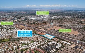 4625 S Wendler Dr, Tempe, AZ - VUE AÉRIENNE  vue de carte
