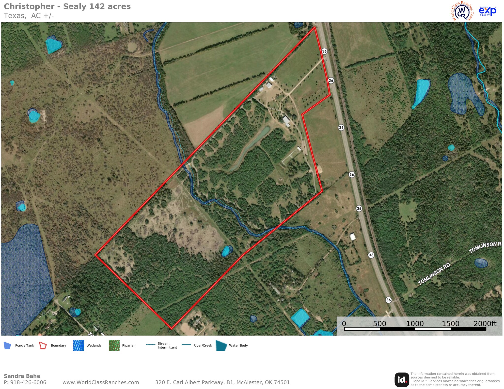 7311 Highway 36 S, Sealy, TX à vendre Aérien– Image 1 sur 15