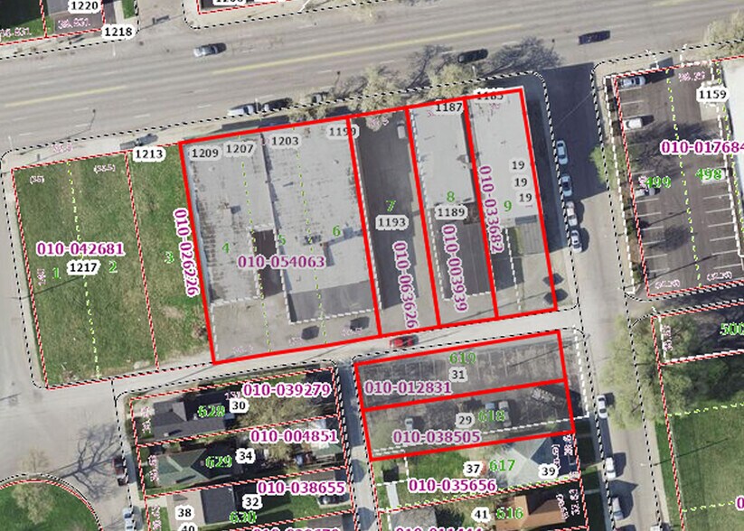 1199-1201 W Broad St, Columbus, OH à vendre - Aérien – Image 3 sur 25