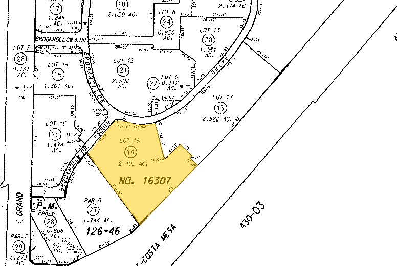 1570 Brookhollow Dr, Santa Ana, CA à louer - Plan cadastral – Image 2 sur 15