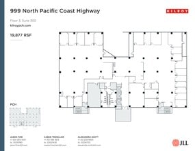 999 N Pacific Coast Hwy, El Segundo, CA à louer Plan de site– Image 1 sur 1