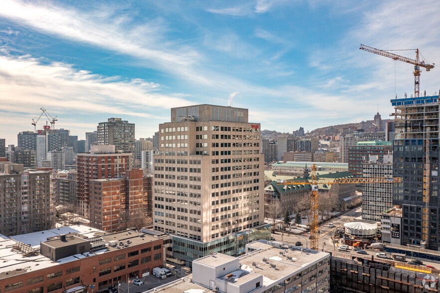 1600 Boul René-Lévesque O, Montréal, QC à louer - Aérien – Image 2 sur 2