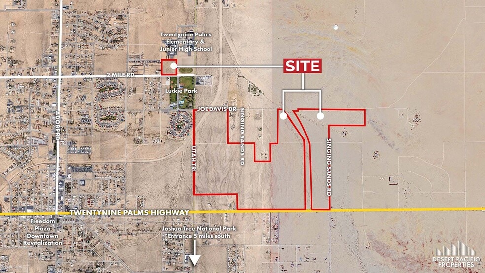 29 Palms Hwy, Twentynine Palms, CA à vendre - Photo de l’immeuble – Image 1 sur 10