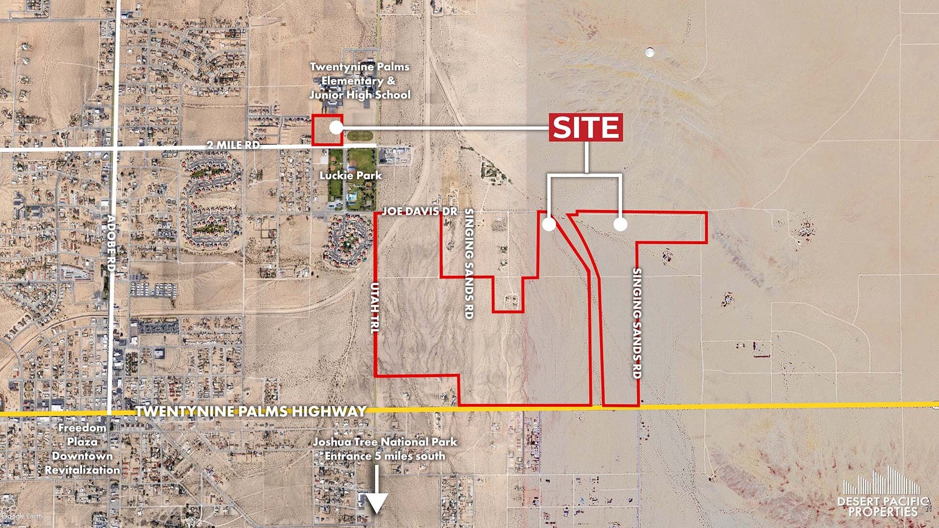 29 Palms Hwy, Twentynine Palms, CA à vendre Photo de l’immeuble– Image 1 sur 11