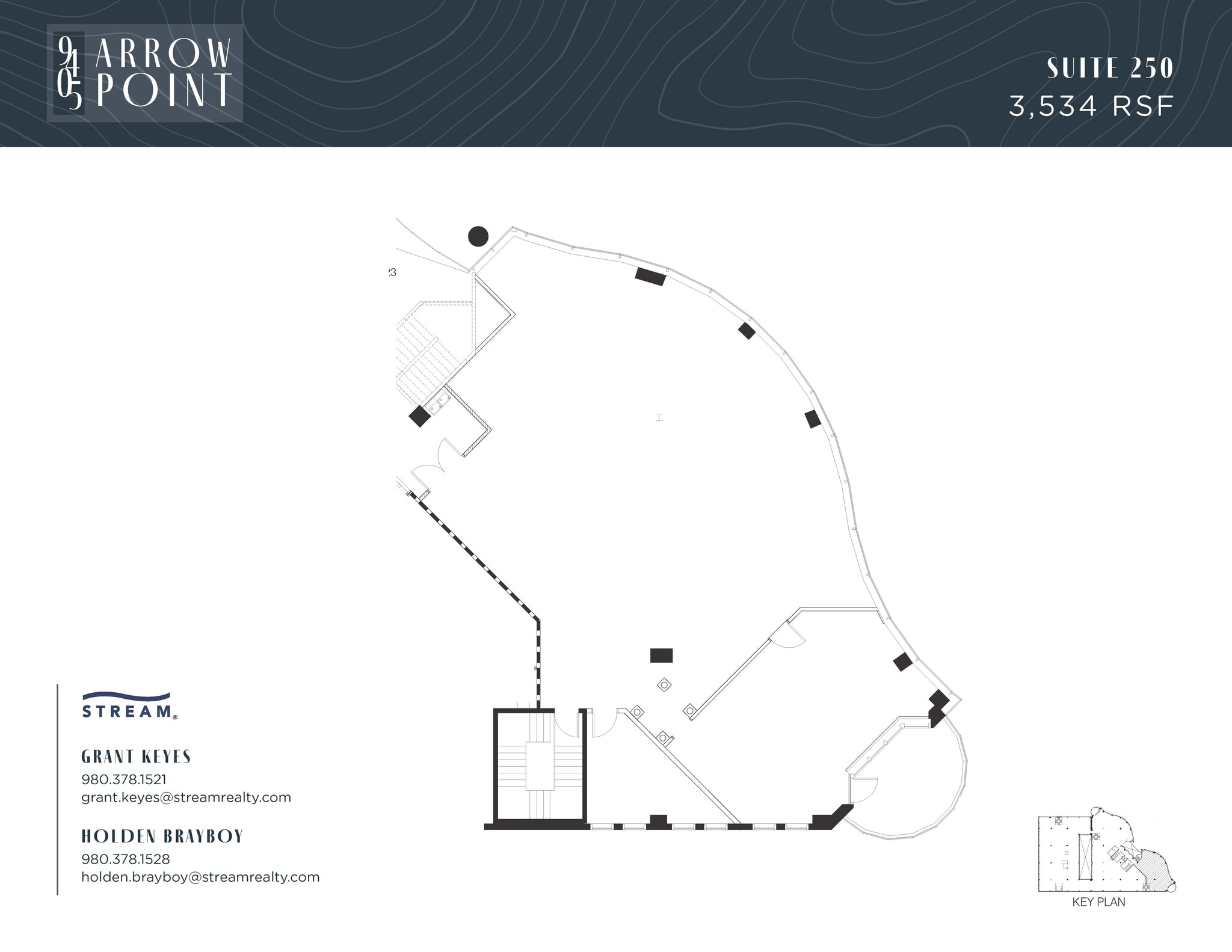 9405 Arrowpoint Blvd, Charlotte, NC à louer Plan d’étage– Image 1 sur 1