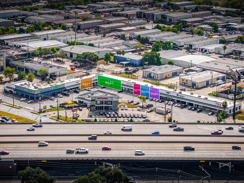 9615-9695 Southwest Fwy, Houston, TX à louer - Aérien – Image 2 sur 12