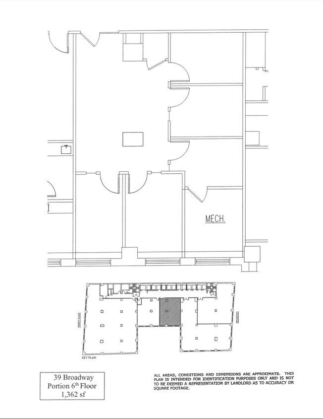 39 Broadway, New York, NY à louer Plan d’étage– Image 1 sur 1