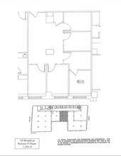 39 Broadway, New York, NY à louer Plan d’étage– Image 1 sur 1