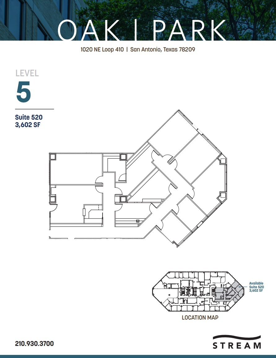 1020 NE Loop 410, San Antonio, TX à louer Plan d’étage– Image 1 sur 1