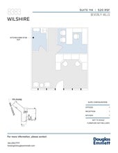 8383 Wilshire Blvd, Beverly Hills, CA à louer Plan d’étage– Image 1 sur 1