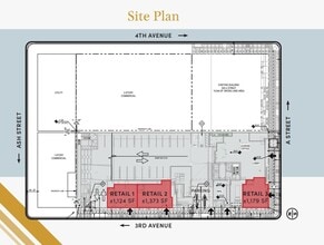 310 A St, San Diego, CA à louer Plan de site– Image 1 sur 1