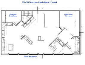 251 Worcester St, Natick, MA à louer Plan de site– Image 1 sur 1