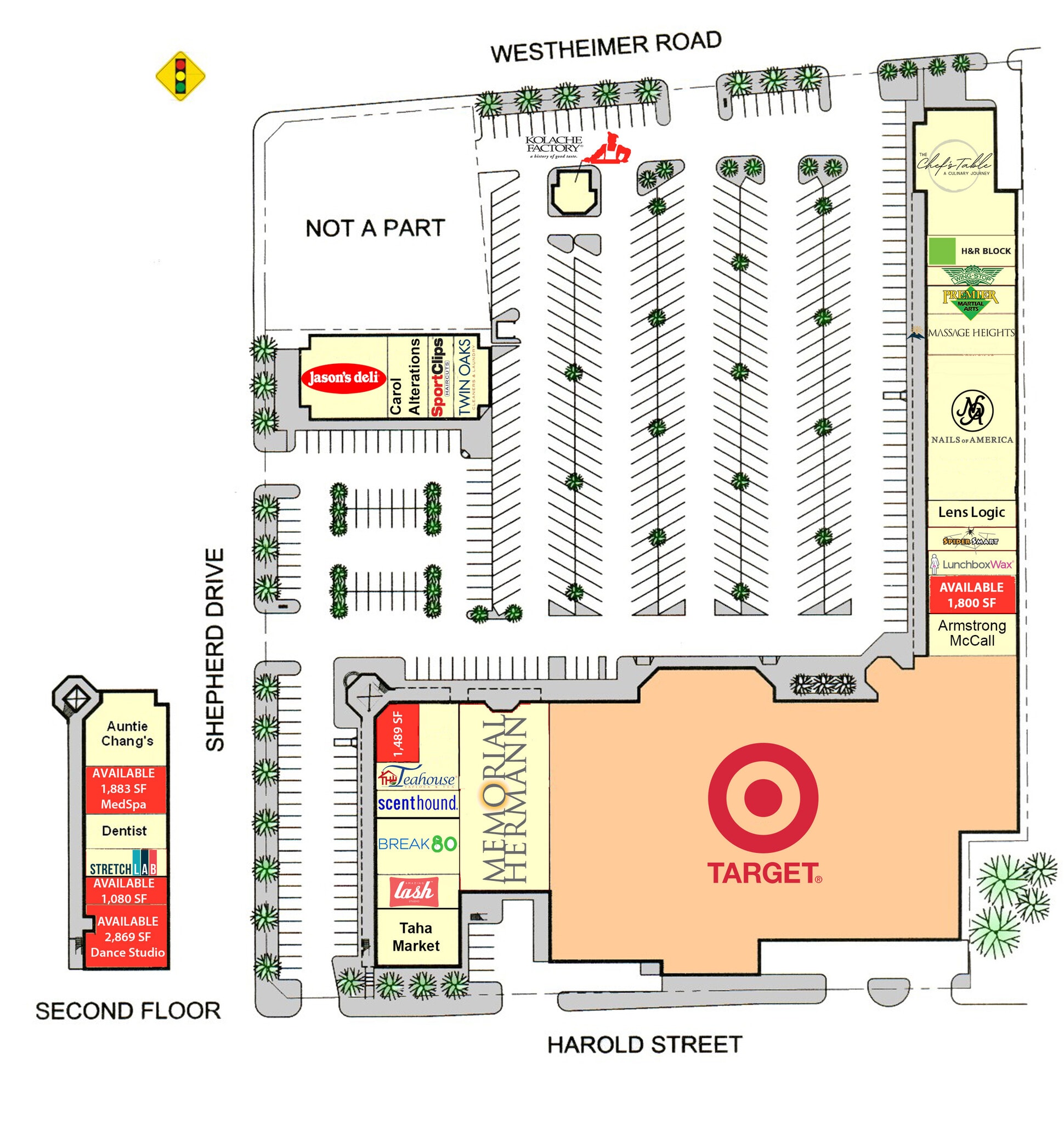 2075 Westheimer Rd, Houston, TX à louer Plan de site– Image 1 sur 1