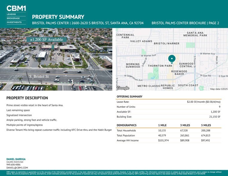 2600-2620 S Bristol St, Santa Ana, CA à louer - Photo de l’immeuble – Image 3 sur 7