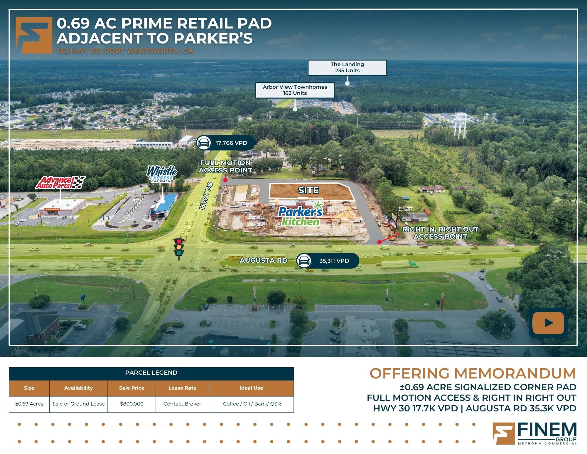 132 GA-30, Port Wentworth, GA à vendre Photo principale– Image 1 sur 22