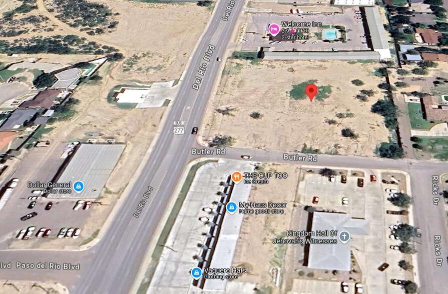 2028 Del Rio Blvd, Eagle Pass, TX à vendre - Aérien – Image 2 sur 2