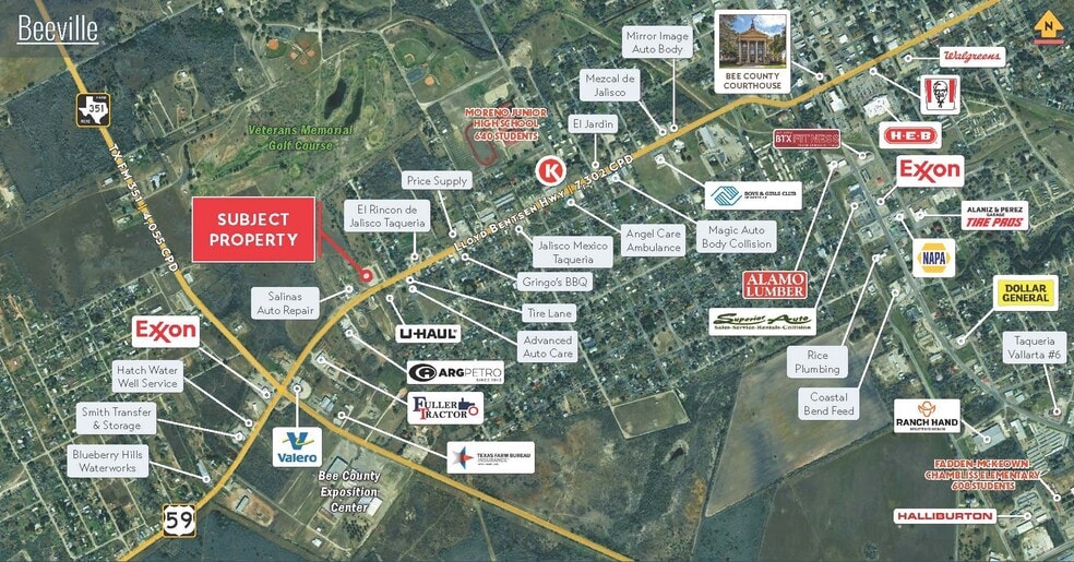 1770 W Corpus Christi St, Beeville, TX à vendre - Photo de l’immeuble – Image 2 sur 2