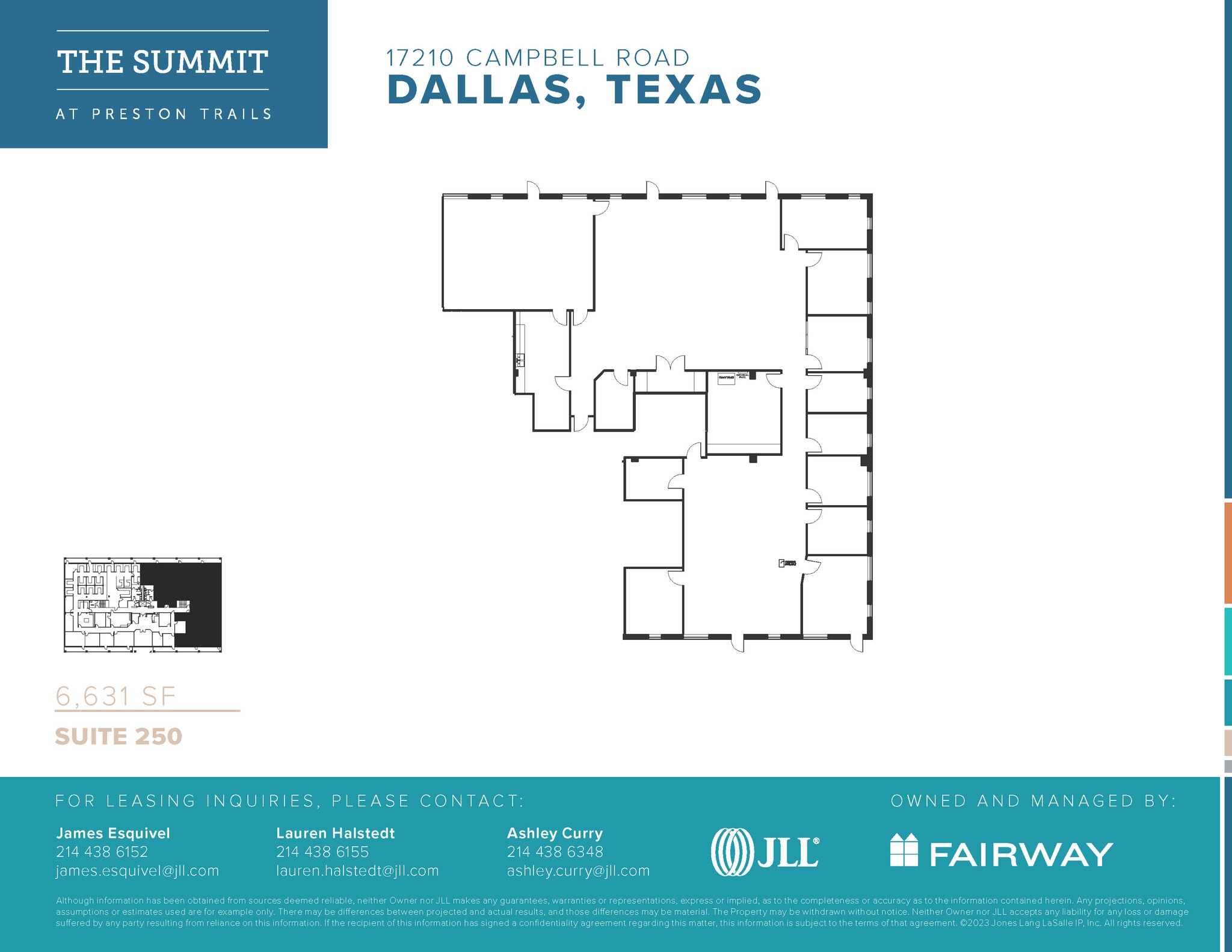 17101 Preston Rd, Dallas, TX à louer Plan d’étage– Image 1 sur 1