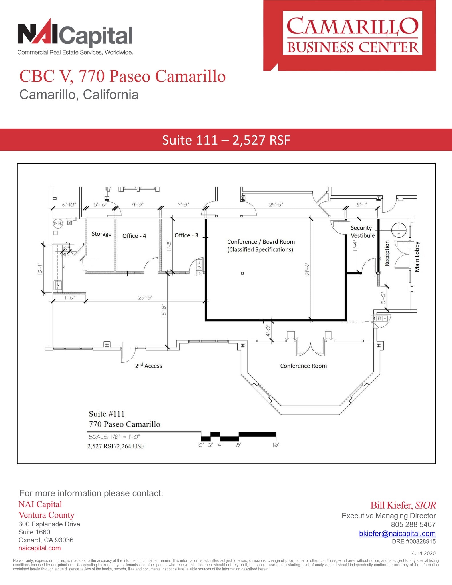 770 Paseo Camarillo, Camarillo, CA à louer Plan de site– Image 1 sur 1
