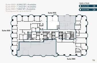 550 W C St, San Diego, CA à louer Plan d’étage– Image 1 sur 1