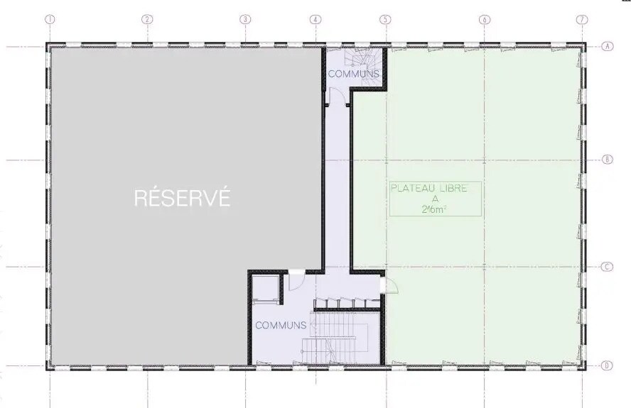 Bureau dans Villefranche-sur-Saône à vendre - Plan d’étage – Image 2 sur 3