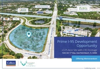 Plus de détails pour 1045 SW 11th Way, Deerfield Beach, FL - Terrain à vendre