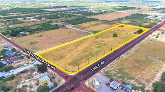 Plus de détails pour NE Corner of 3 Mile Line and Bentsen Palm Drive, Mission, TX - Terrain à vendre
