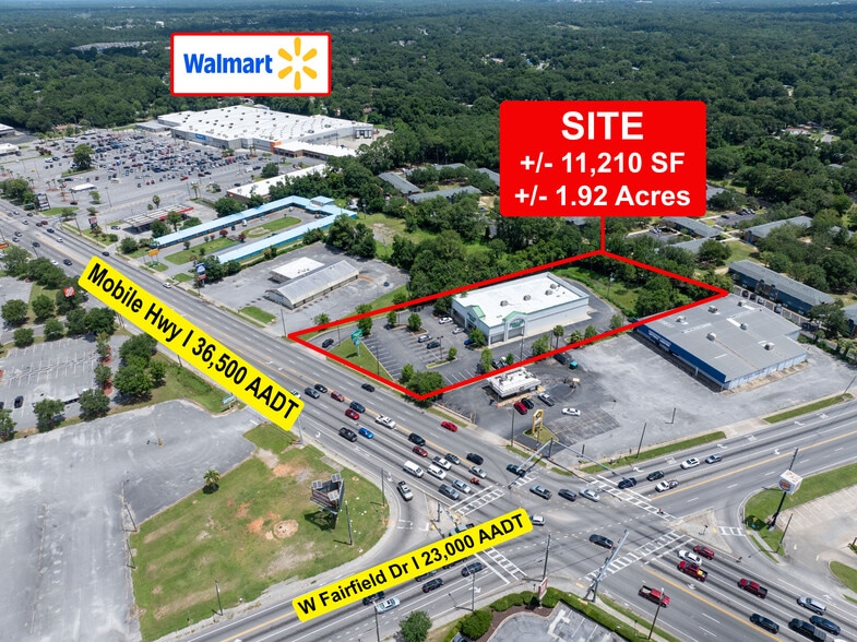 4510 Mobile Hwy, Pensacola, FL à vendre - Aérien – Image 3 sur 12