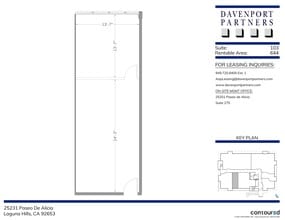 25231 Paseo de Alicia, Laguna Hills, CA à louer Plan de site– Image 1 sur 1