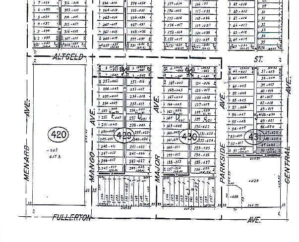 2430 N Central Ave, Chicago, IL à vendre - Plan cadastral – Image 3 sur 14