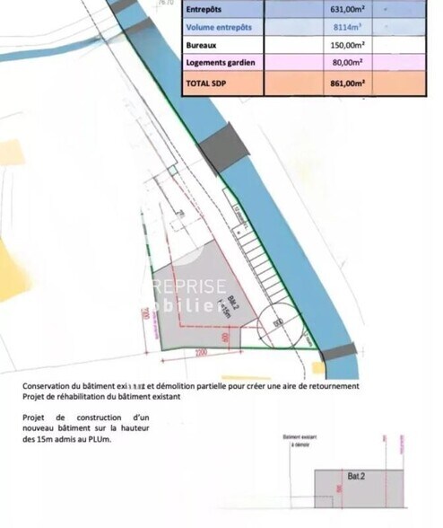 Terrain dans Nice à vendre - Plan de site – Image 1 sur 1