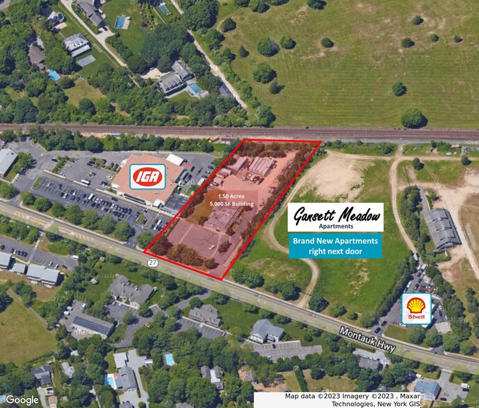 519-521 Montauk Hwy, Amagansett, NY à louer - Photo de l’immeuble – Image 2 sur 6