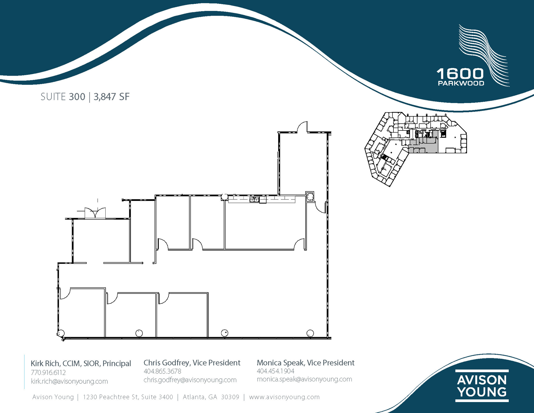 1600 Parkwood Cir SE, Atlanta, GA à louer Plan d’étage– Image 1 sur 1