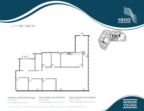 1600 Parkwood Cir SE, Atlanta, GA à louer Plan d’étage– Image 1 sur 1