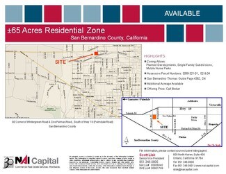 Plus de détails pour 13600 Wintergreen Rd, Pinon Hills, CA - Terrain à vendre