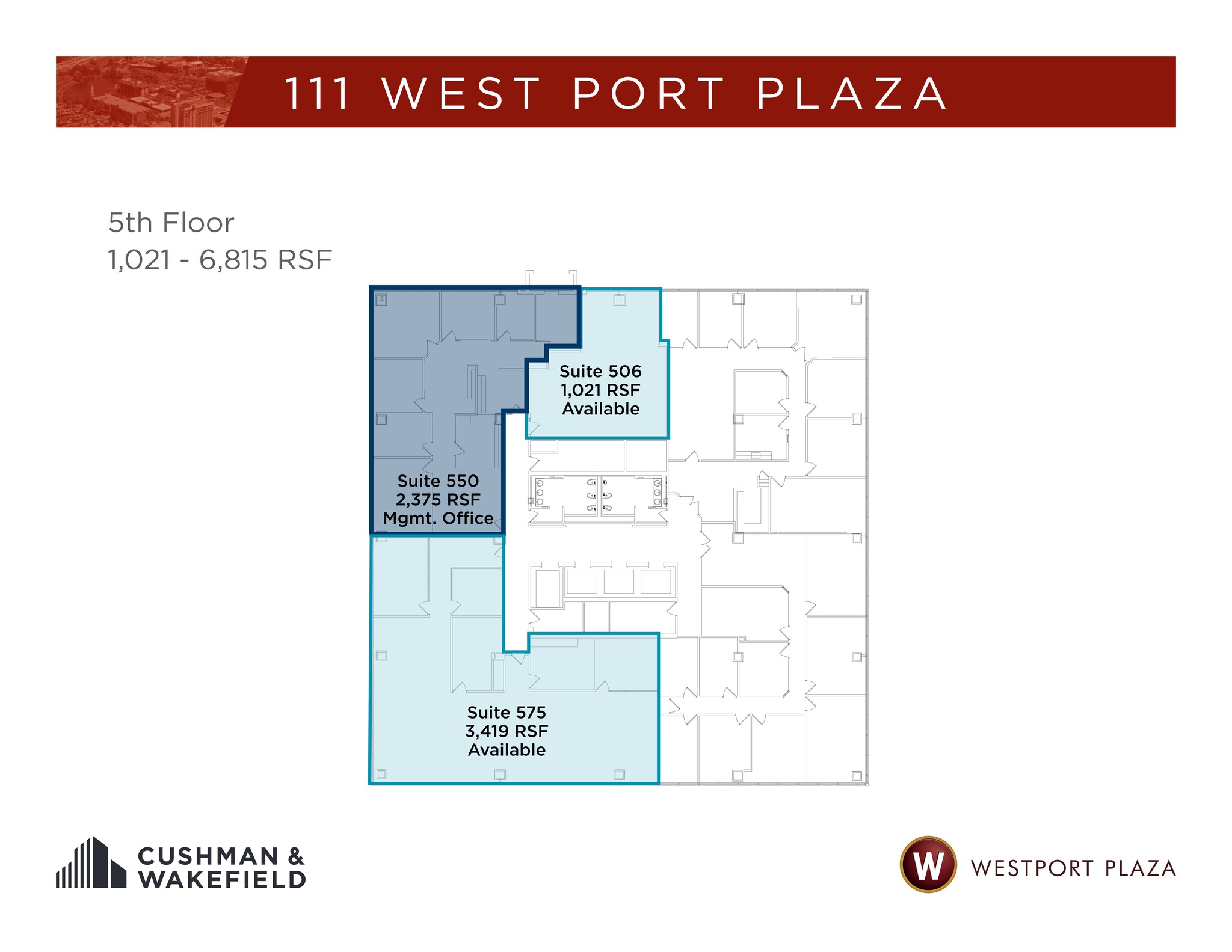 102 Westport Plaza Dr, Saint Louis, MO à louer Plan de site– Image 1 sur 1