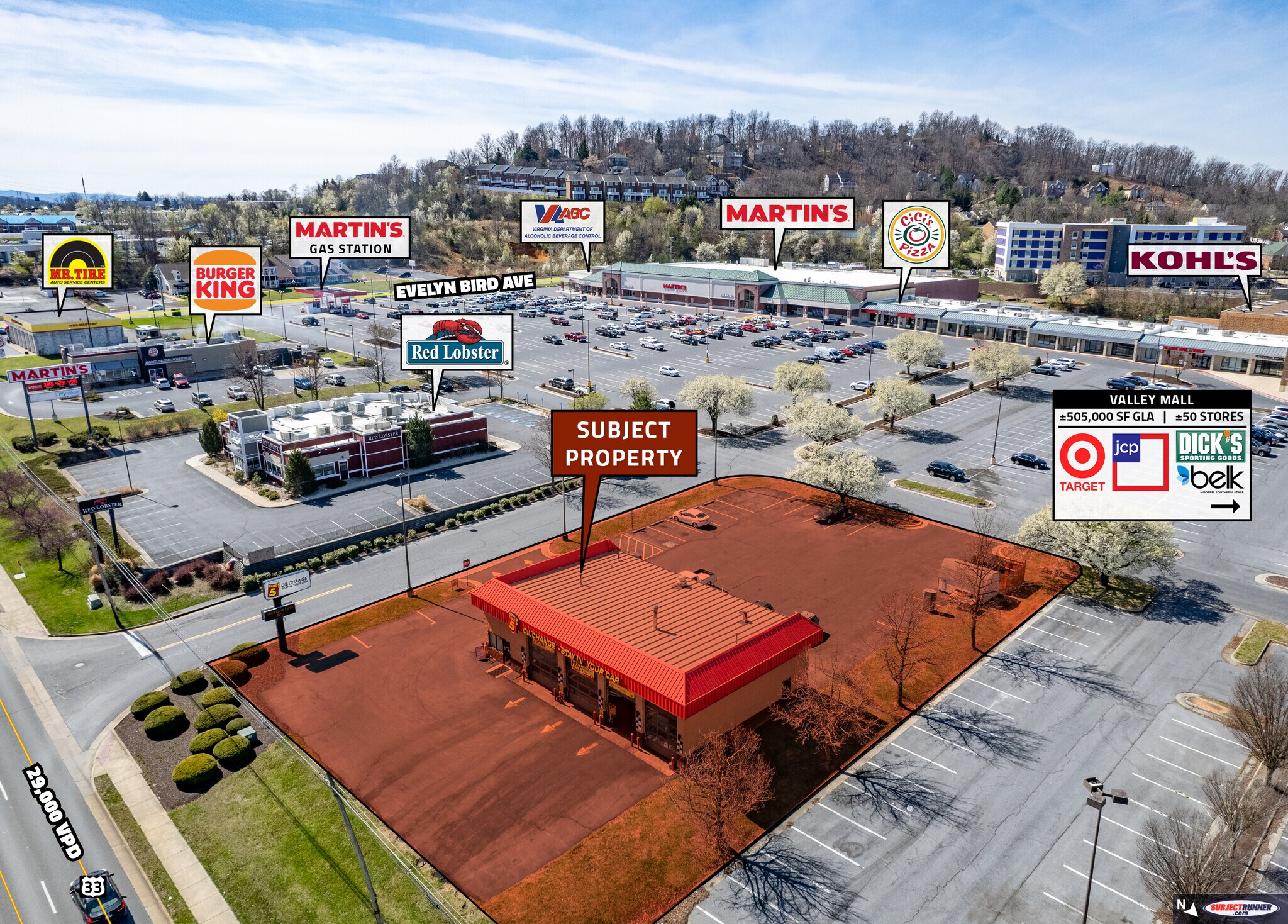 2075 E Market St, Harrisonburg, VA à vendre Photo principale– Image 1 sur 9