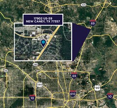 17902 US Highway 59, New Caney, TX - VUE AÉRIENNE  vue de carte - Image1