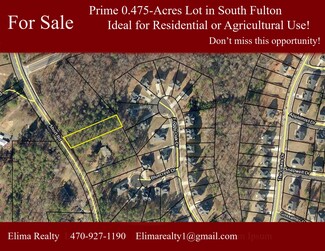Plus de détails pour SHORT ROAD SOUTH FULTON, Fairburn, GA - Terrain à vendre