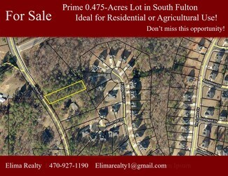 Plus de détails pour SHORT ROAD SOUTH FULTON, Fairburn, GA - Terrain à vendre