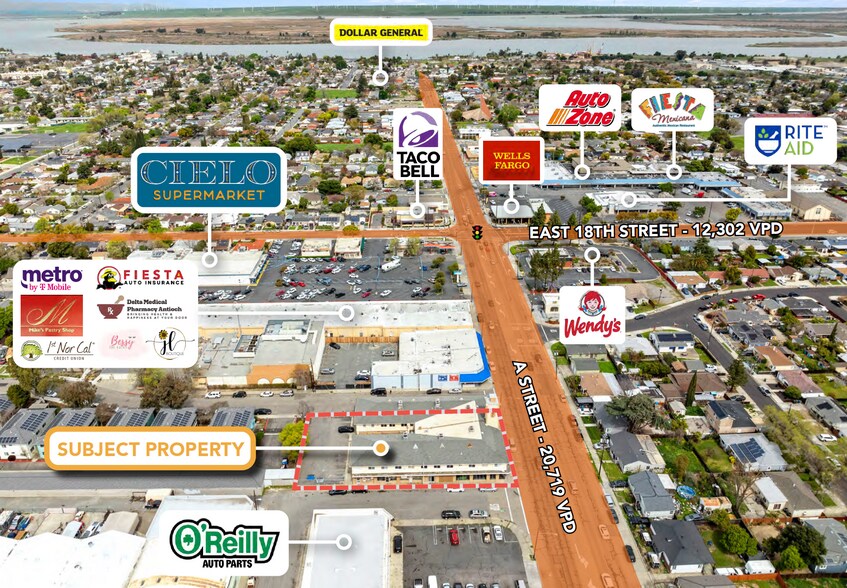 2000-2008 A St, Antioch, CA à vendre - Photo de l’immeuble – Image 2 sur 20