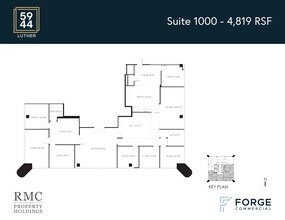 5944 Luther Ln, Dallas, TX à louer Plan d’étage– Image 1 sur 1