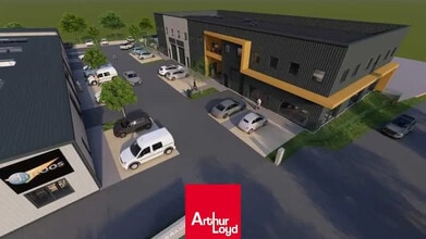 Saint-Forgeux, RHO - VUE AÉRIENNE  vue de carte - Image1