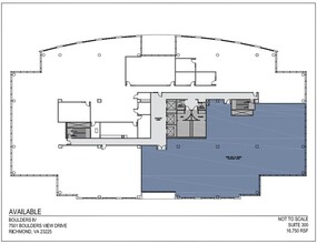 7501 Boulder View Dr, North Chesterfield, VA à louer Plan d’étage– Image 1 sur 1