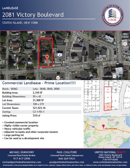 2081 Victory Blvd, Staten Island, NY à vendre - Photo de l’immeuble – Image 2 sur 4