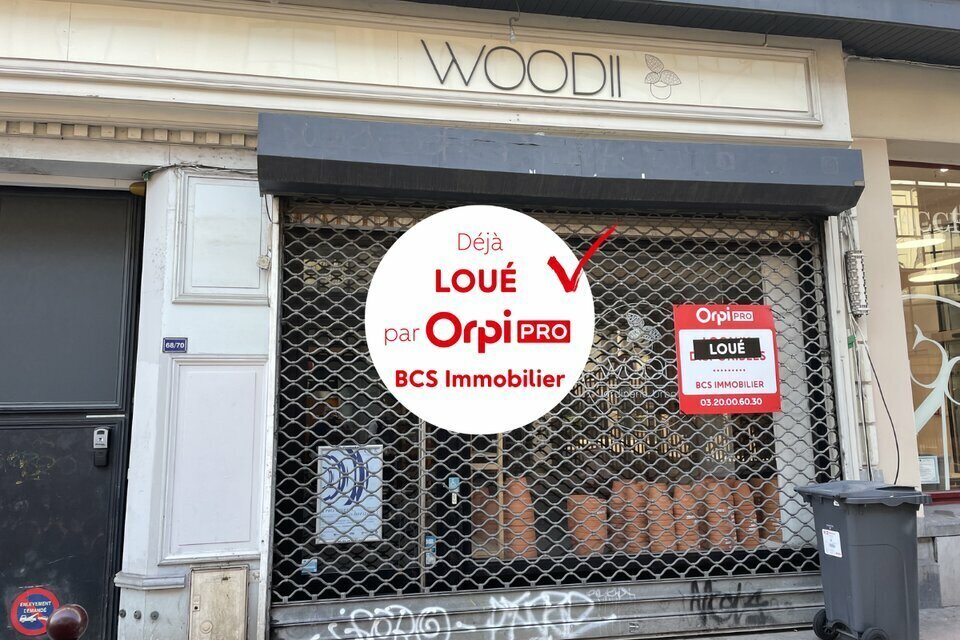 Local commercial dans Lille à louer Photo de l’immeuble– Image 1 sur 2