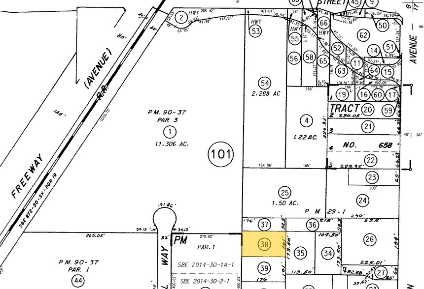 1773 W Lincoln Ave, Anaheim, CA à louer - Plan cadastral – Image 2 sur 2