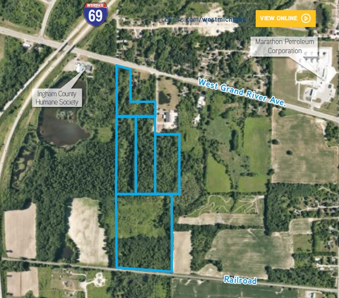 Grand River Ave. Riv, Lansing, MI à vendre - Photo principale – Image 1 sur 1